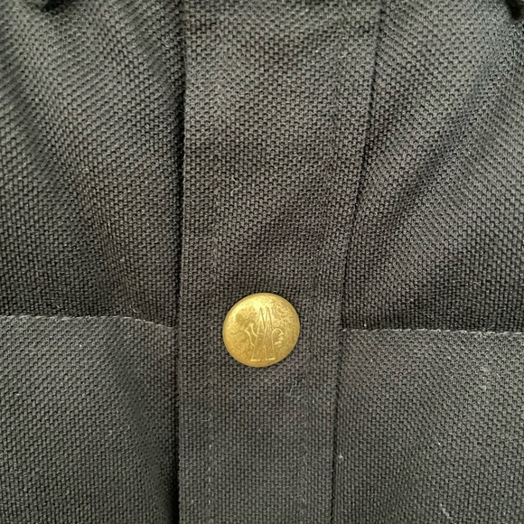 Men’s Moncler Gamme Bleu Navy down filled shirt jacket, 3, $1250 - Picture 5 of 10